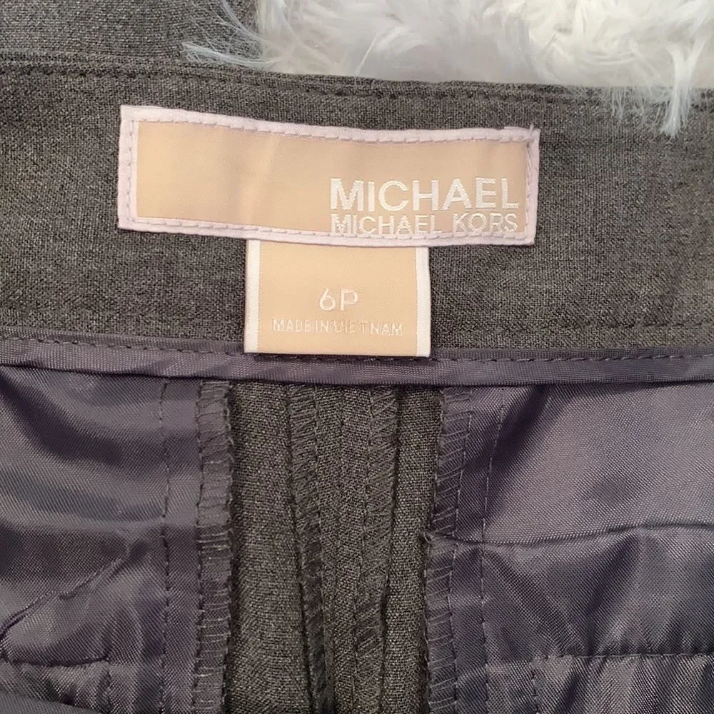 [Michael Kors] Gray Dress Pants - Size 6 NWT - Picture 4 of 6